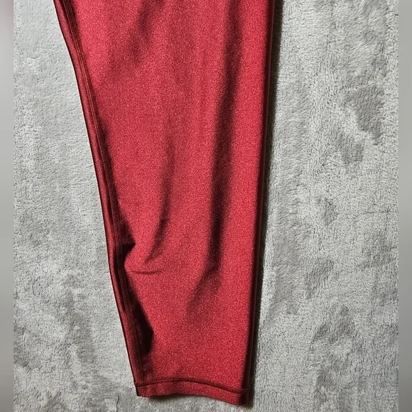 Athleta Women's Elation Shine Tight Leggings Maroon‎ 3X. - Picture 2 of 14